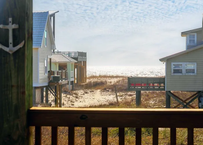 Pristine With Gulf View Covered Patio And Ac Gulf Shores